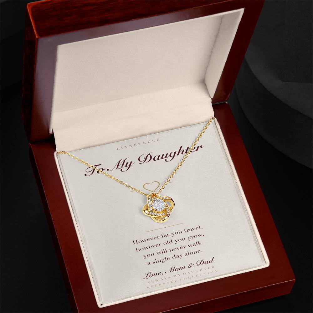 Luxury box, angled view — yellow gold