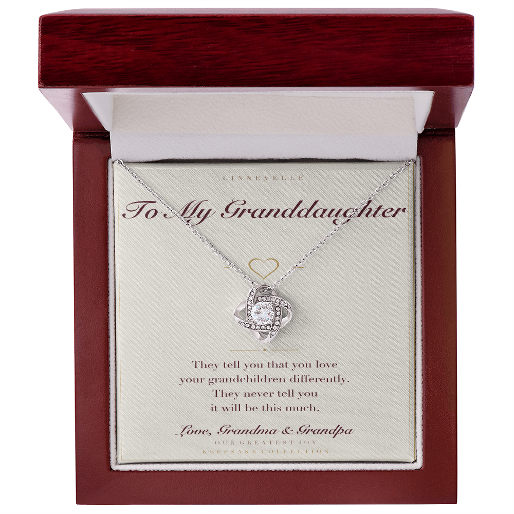 Luxury mahogany-style box with LED spotlight — white gold