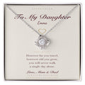 Personalized example — her first name printed free on the card